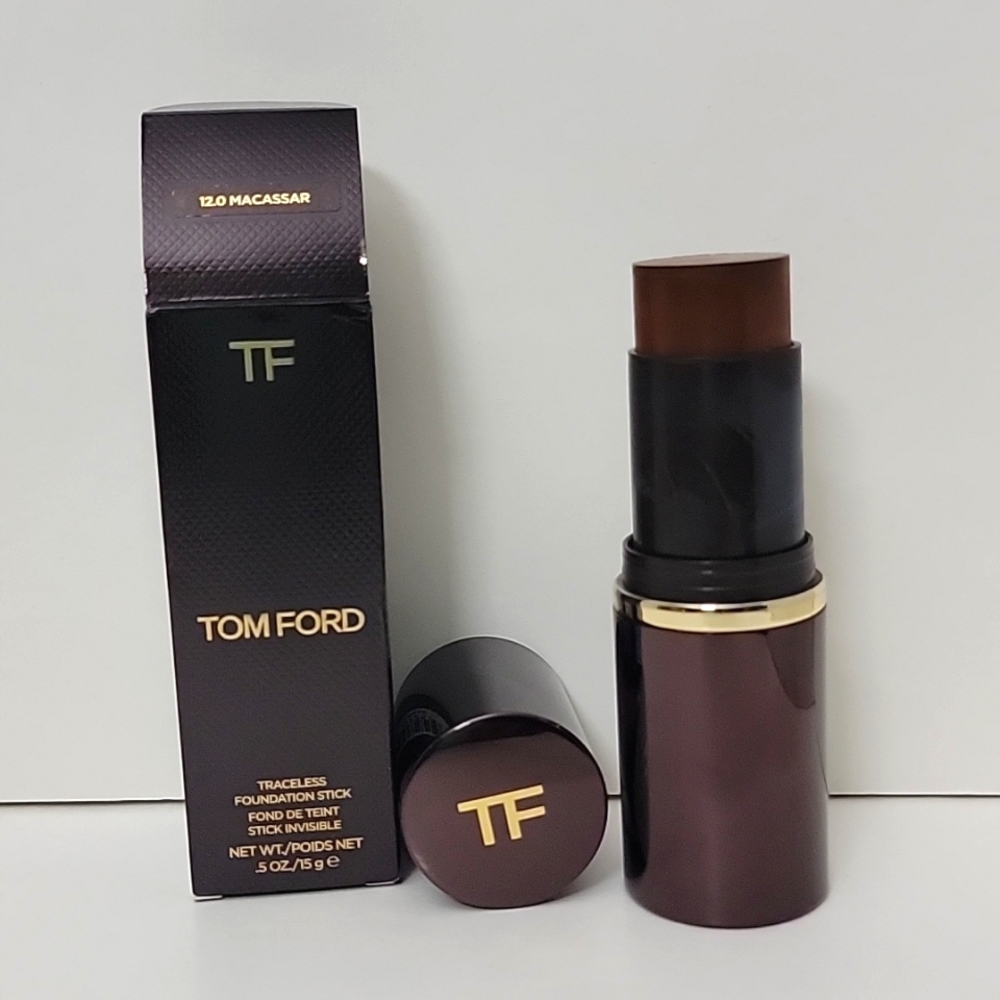 TOM FORD Traceless Foundation Stick 0.5 oz (12.0 MACASSAR) - Picture 4 of 5